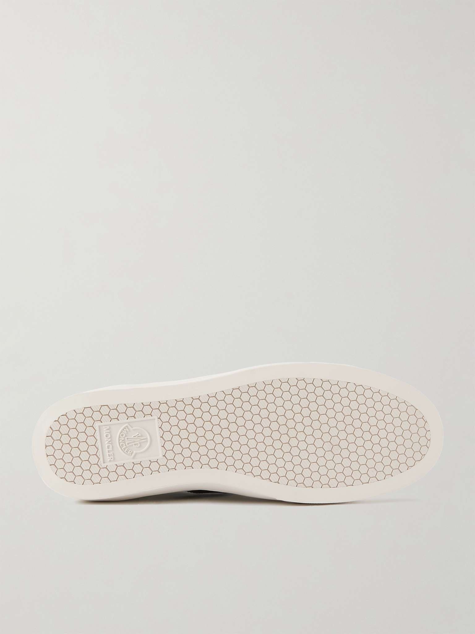 Monaco M Striped Leather Sneakers - 3