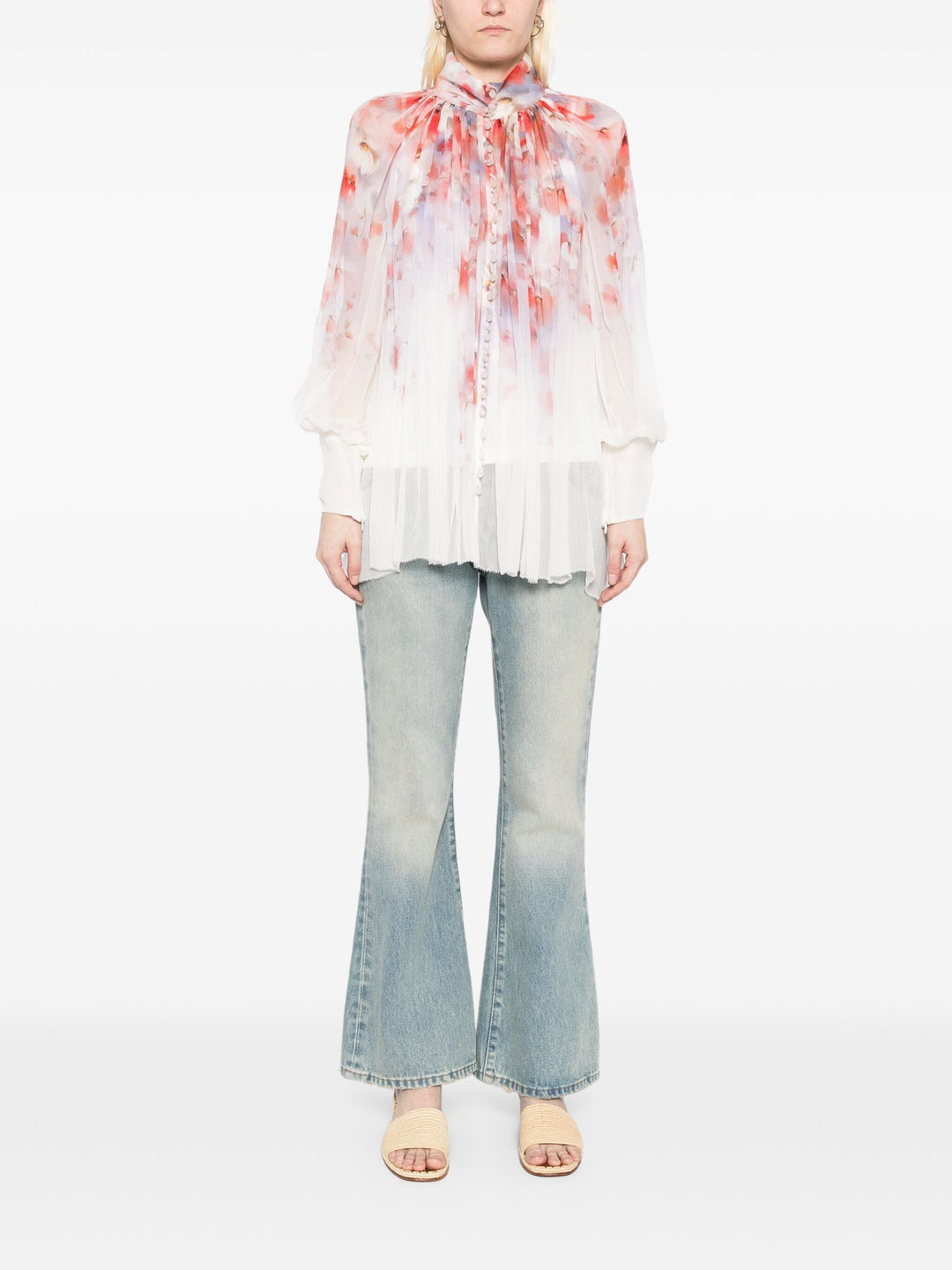 Crush Smock Blouse - 2