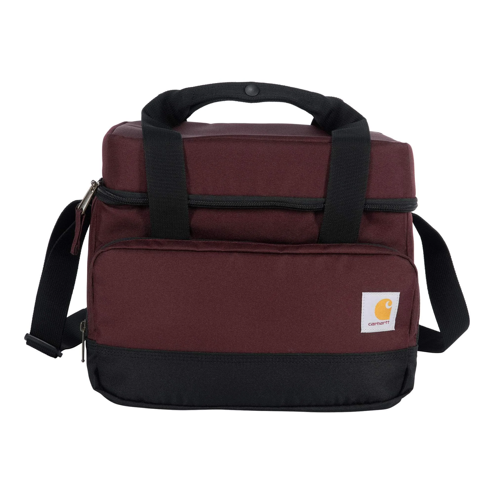 Insulated 18 Can Two Compartment Cooler - 1