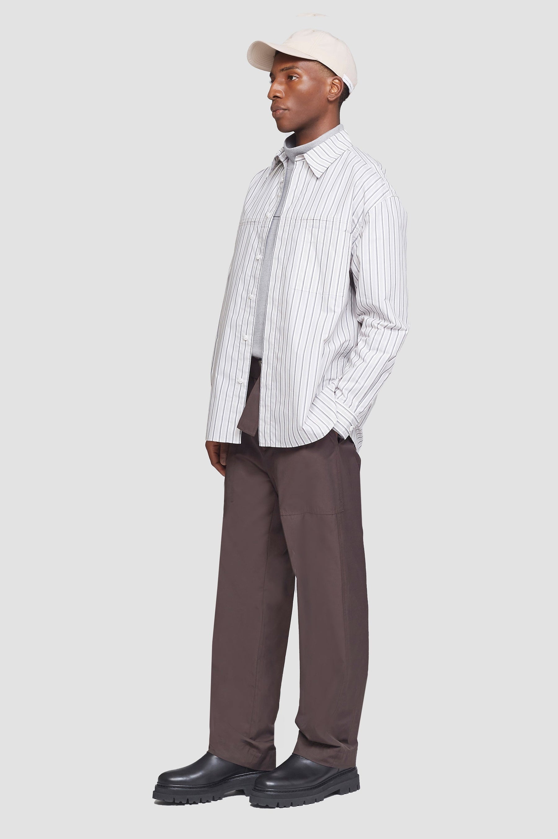 Relaxed Fit Long Sleeve Shirt - 4