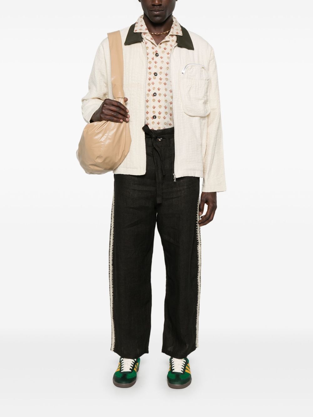 embroidered jacket - 2