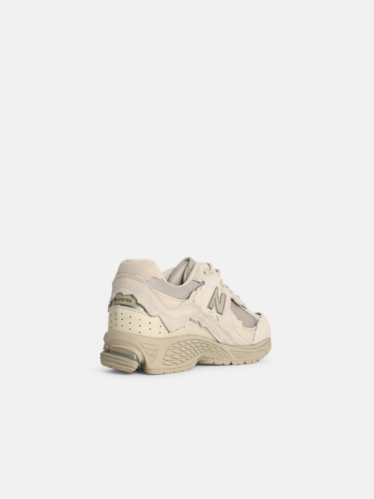 '2002R' SNEAKERS IN MESH AND NATURAL SUEDE - 3