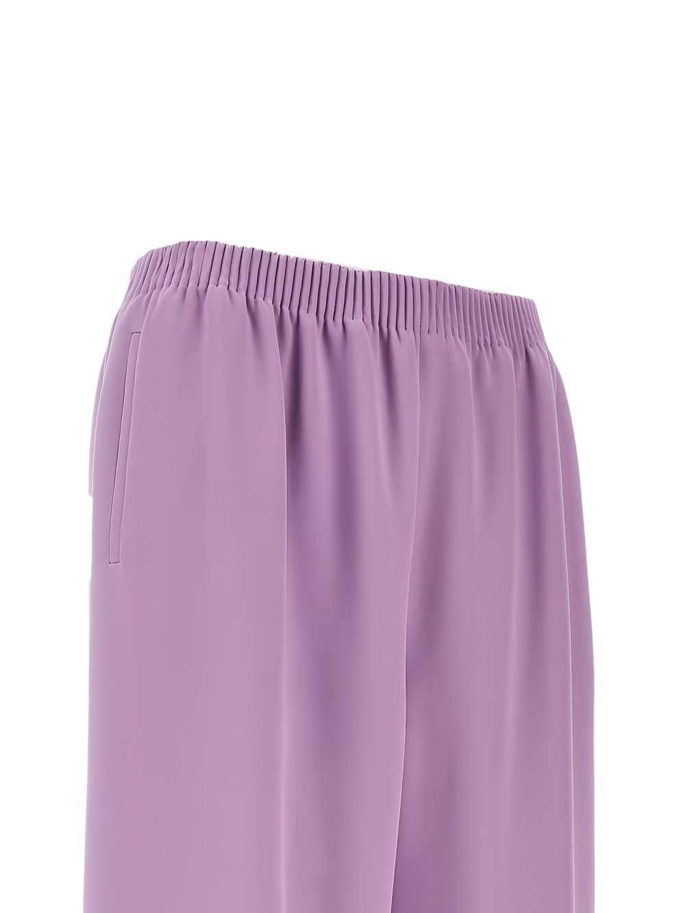 silk flared trousers - 3