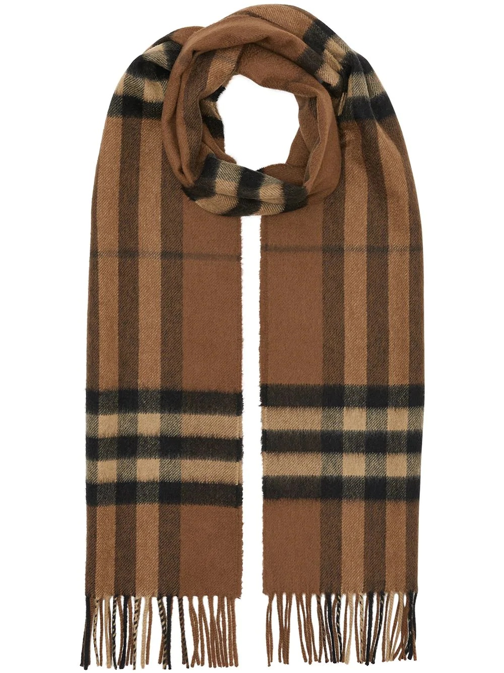 The Classic Check cashmere scarf - 1