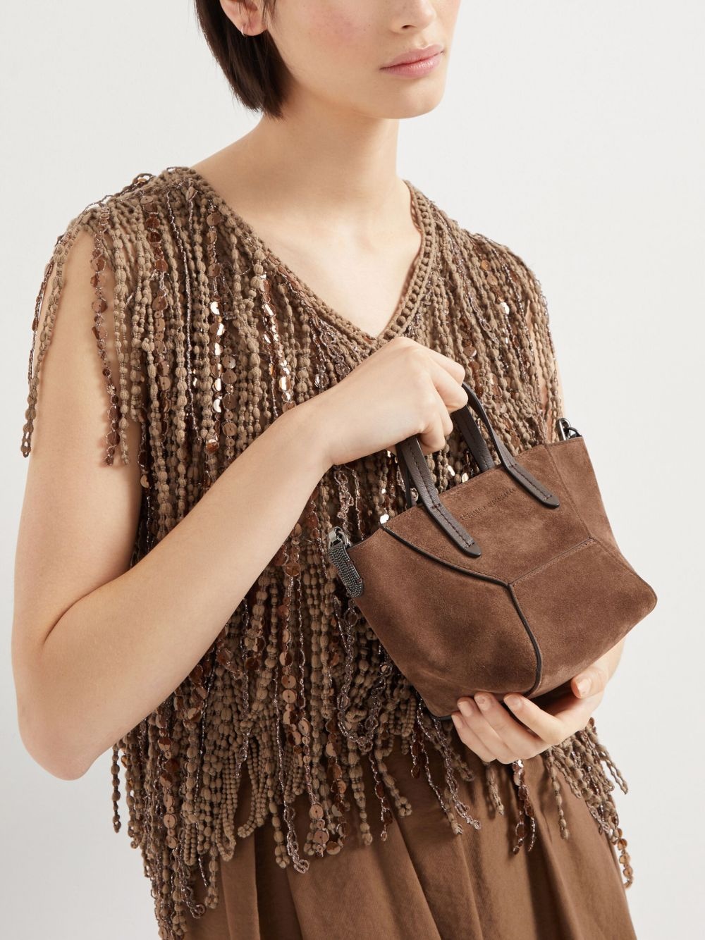 mini BC Duo leather cross body bag - 2