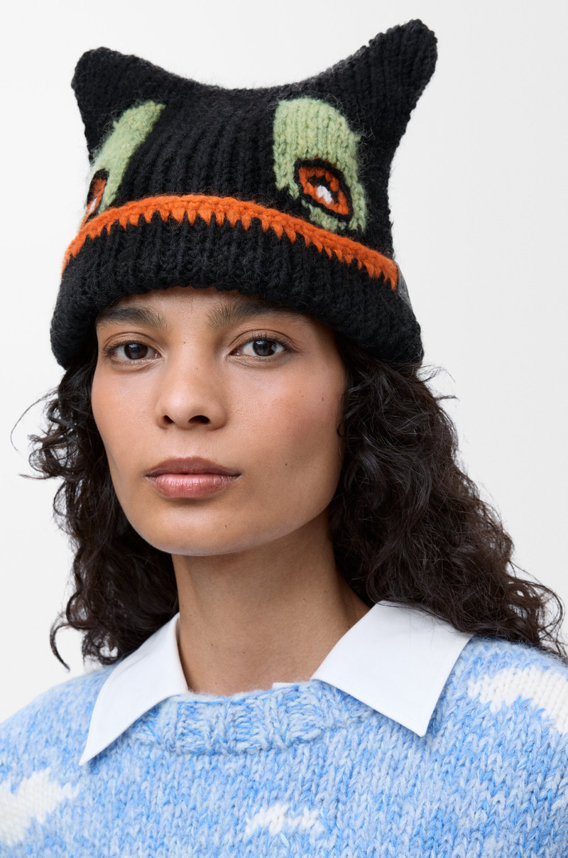 Loewe Beanie in wool, alpaca and mohair blend outlook