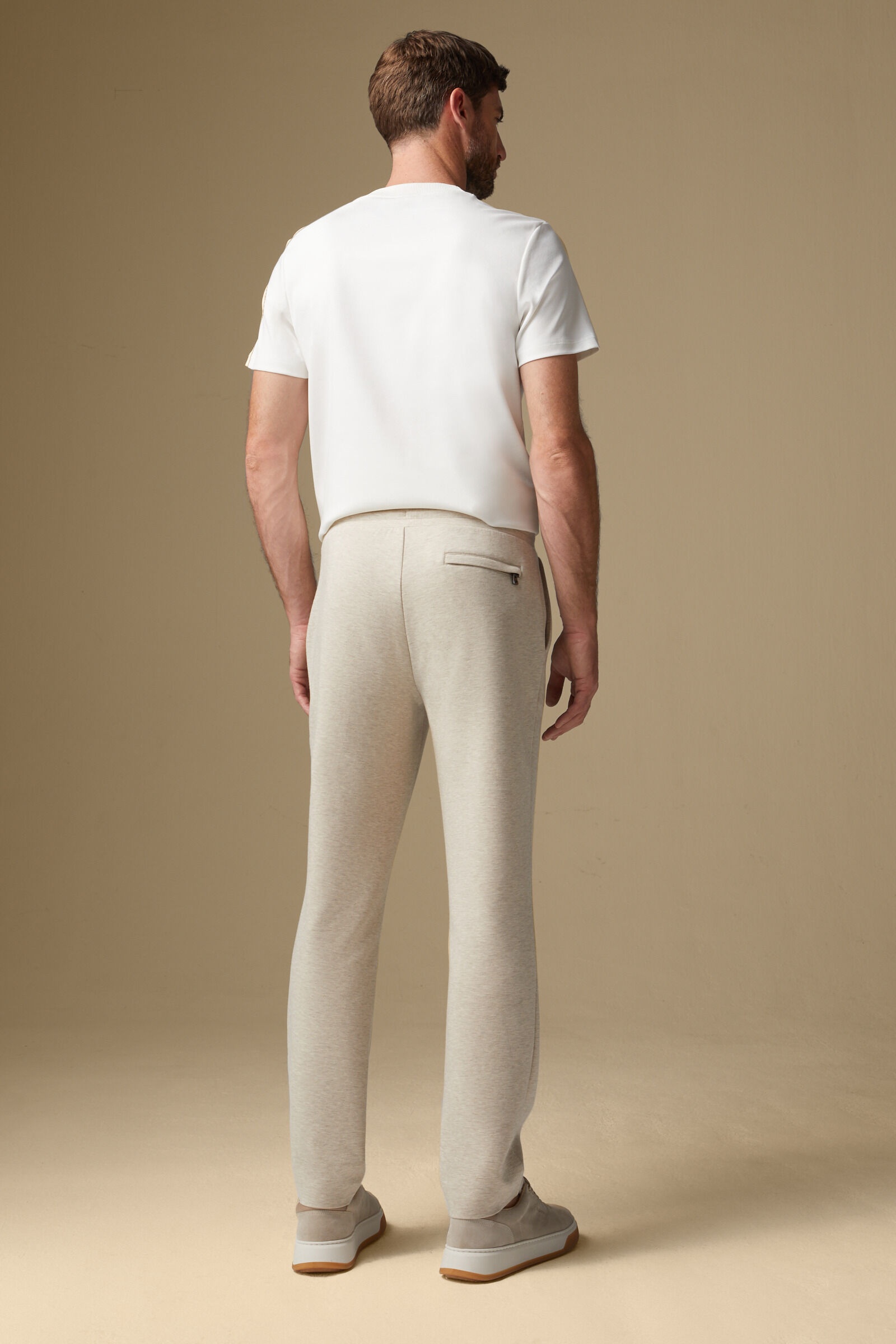 Jose sweatpants in Beige - 3