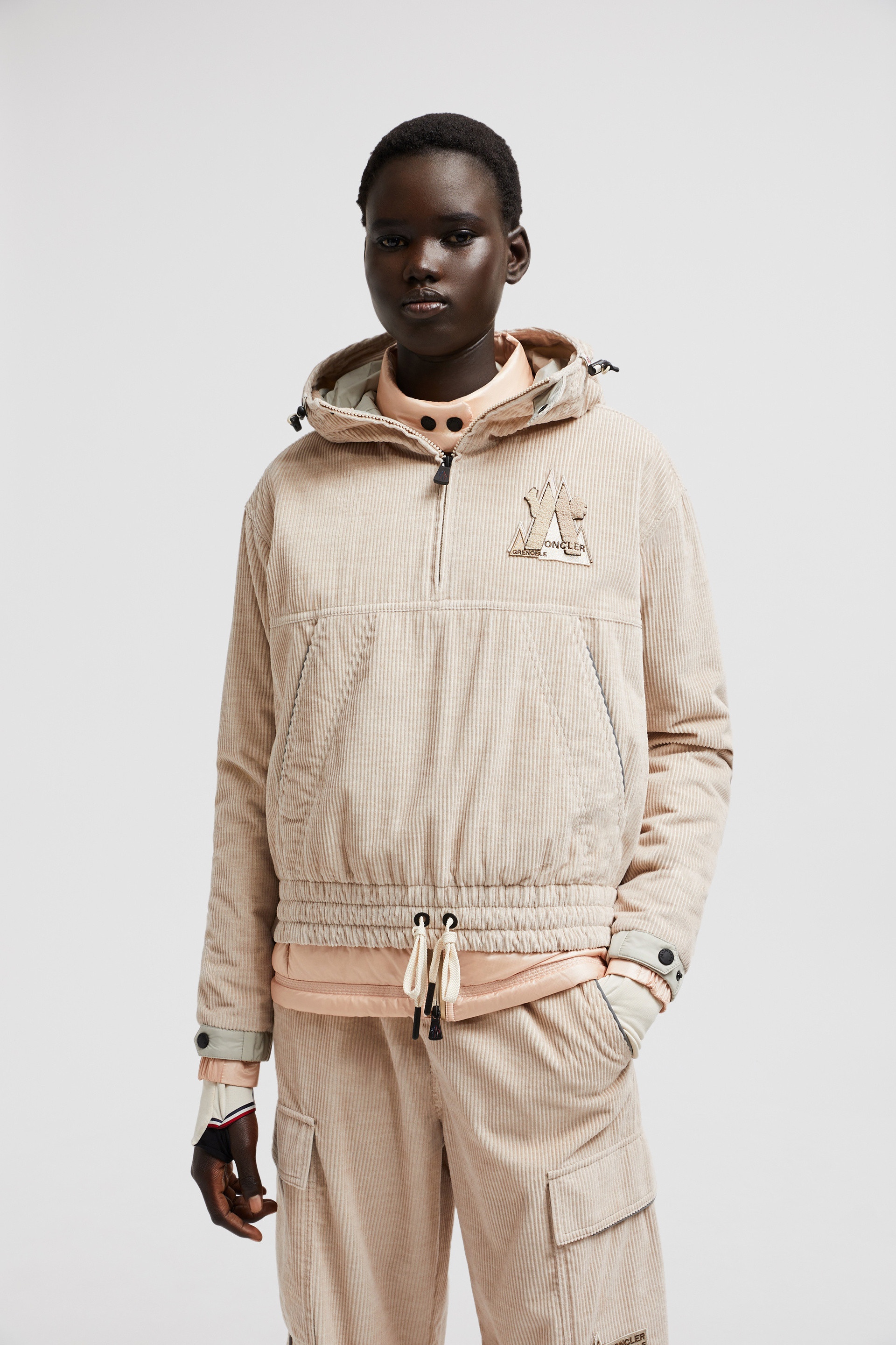 Hooded Corduroy Top - 2