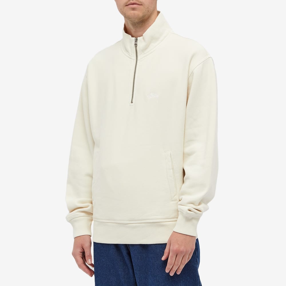 Stussy Stock Logo Mock Neck Sweat - 4