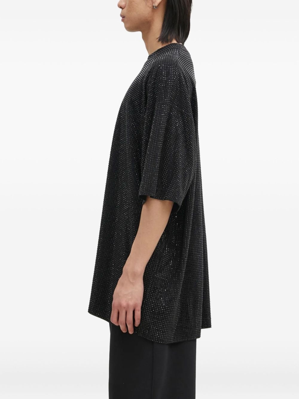 rhinestone-embellished T-shirt - 2
