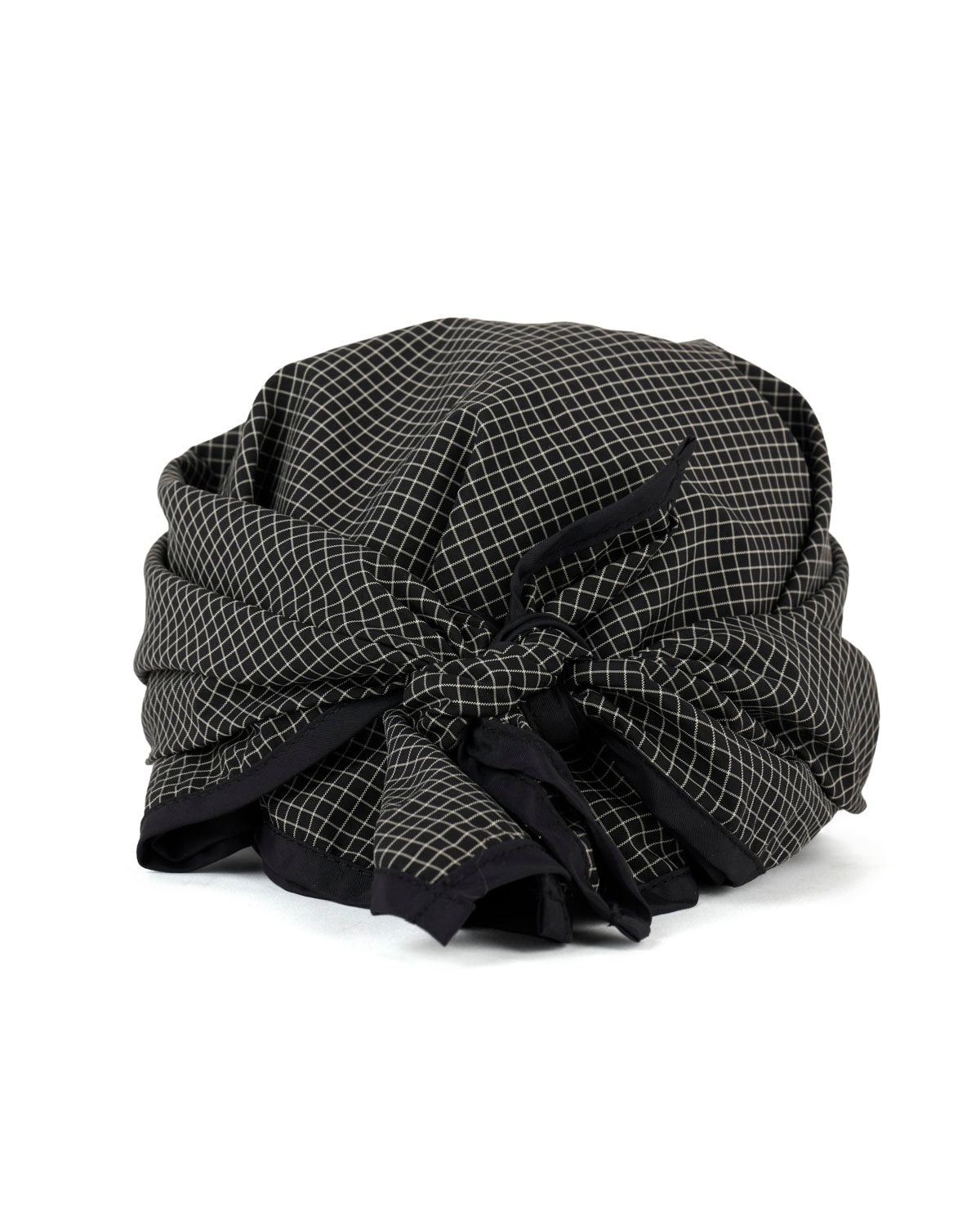 Nylon Ripstop Bandana Hat - Black - 2