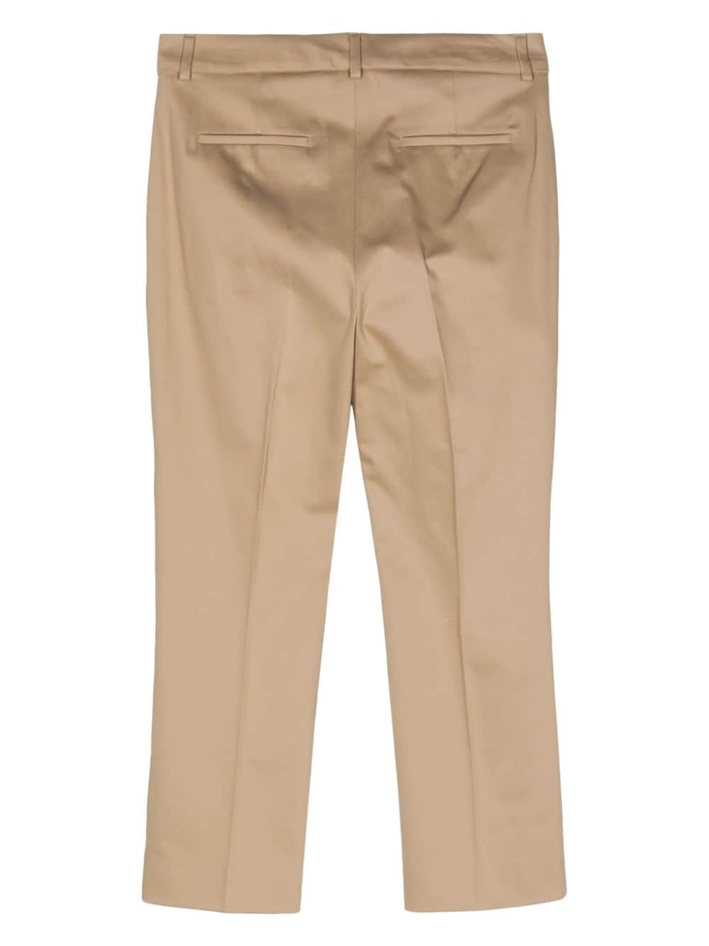 Etnamm twill cropped trousers - 2