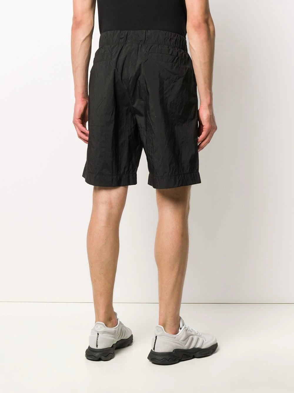 elasticated drawstring shorts - 4