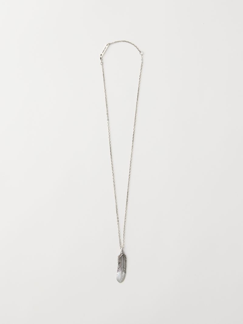 FEATHER CHARM NECKLACE - 3