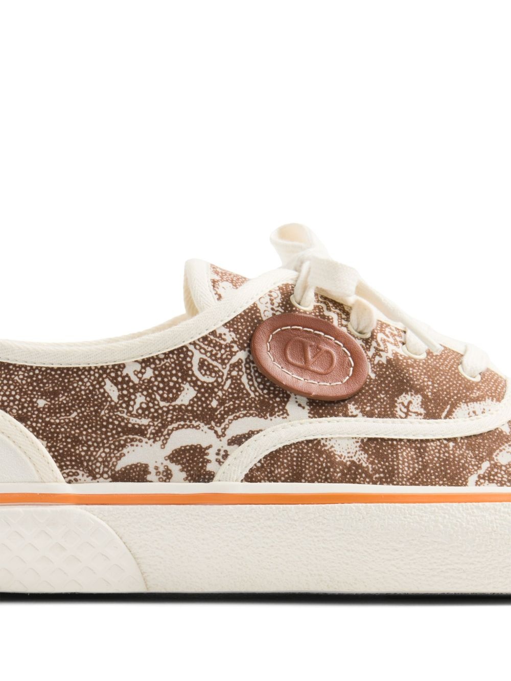 patterned-jacquard sneakers - 7