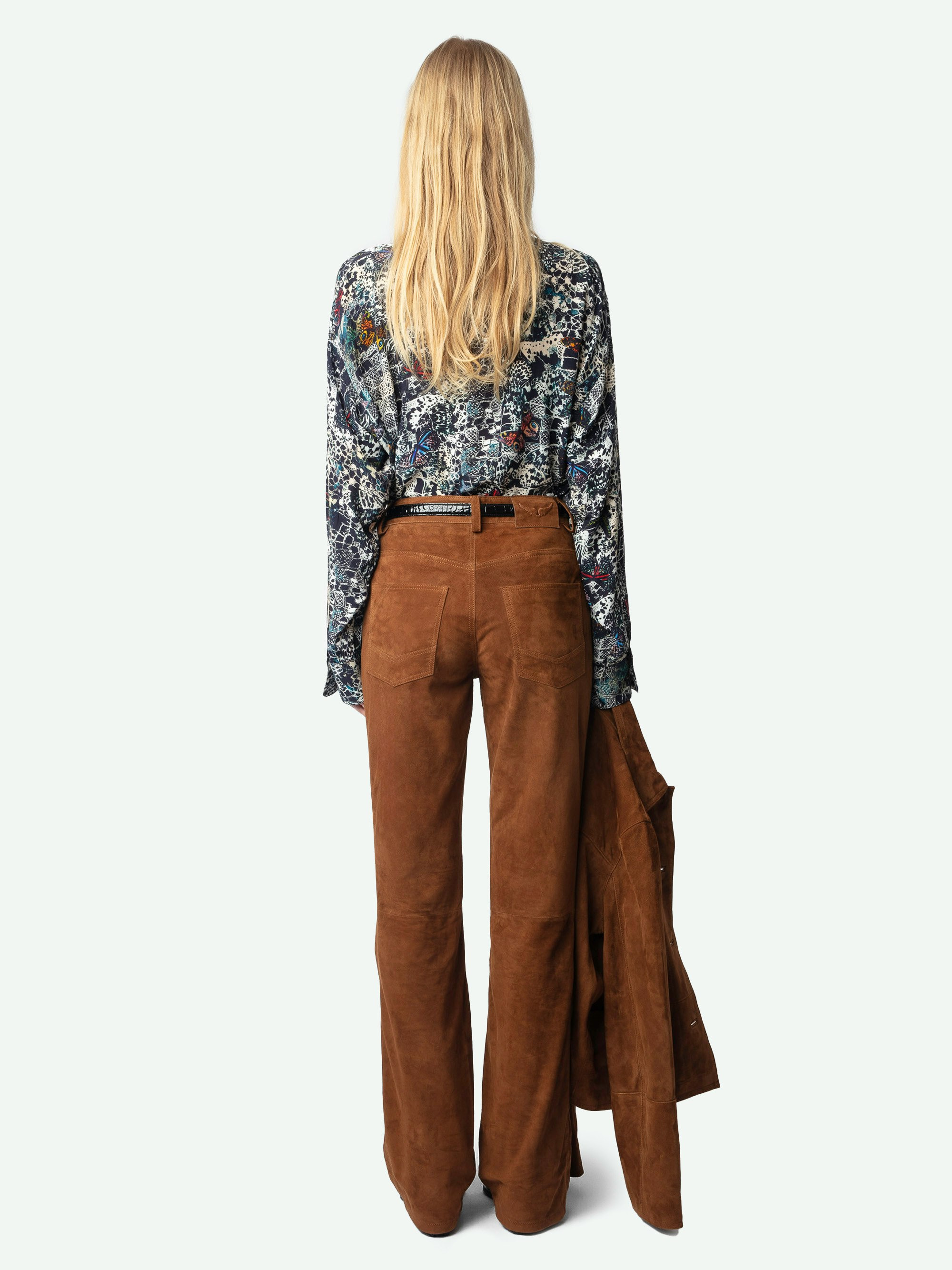 Pistol Suede Pants - 3