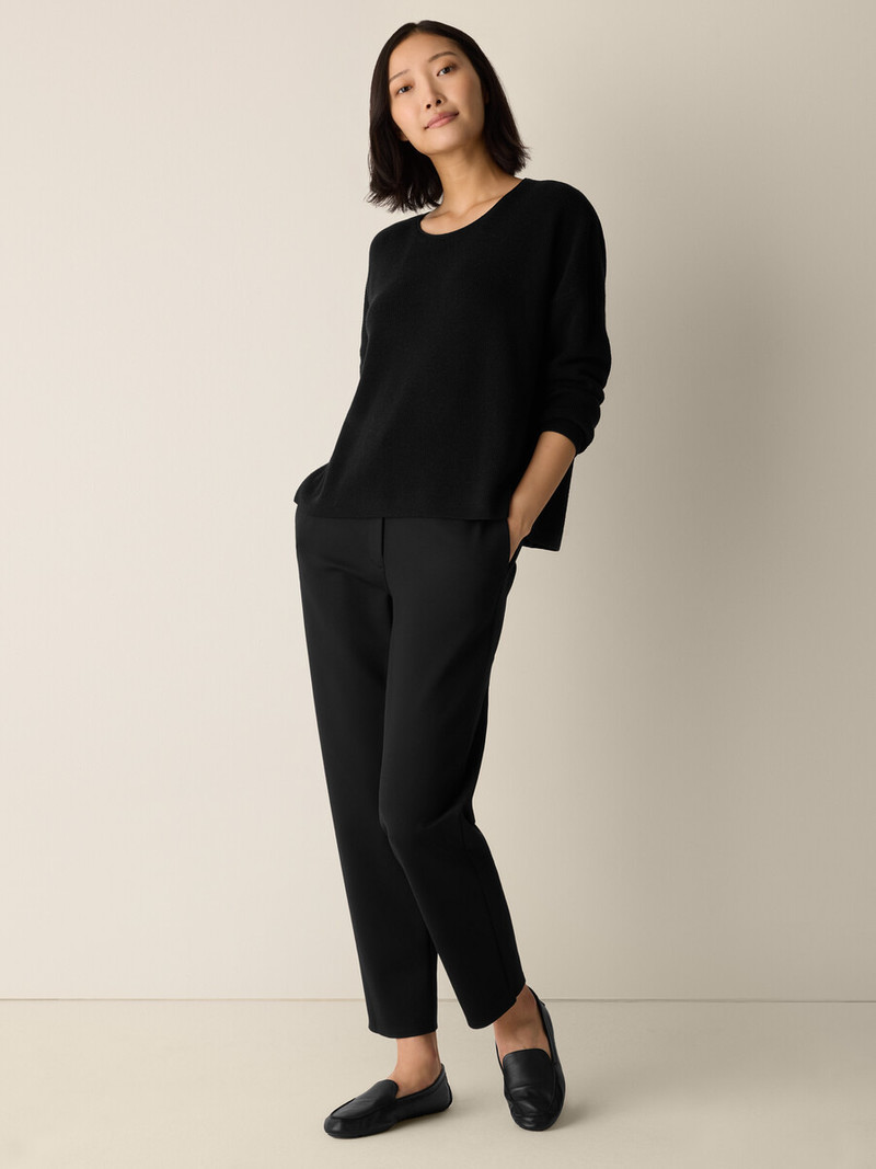 EILEEN FISHER Merino Crew Neck Top in Regenerative Wool outlook