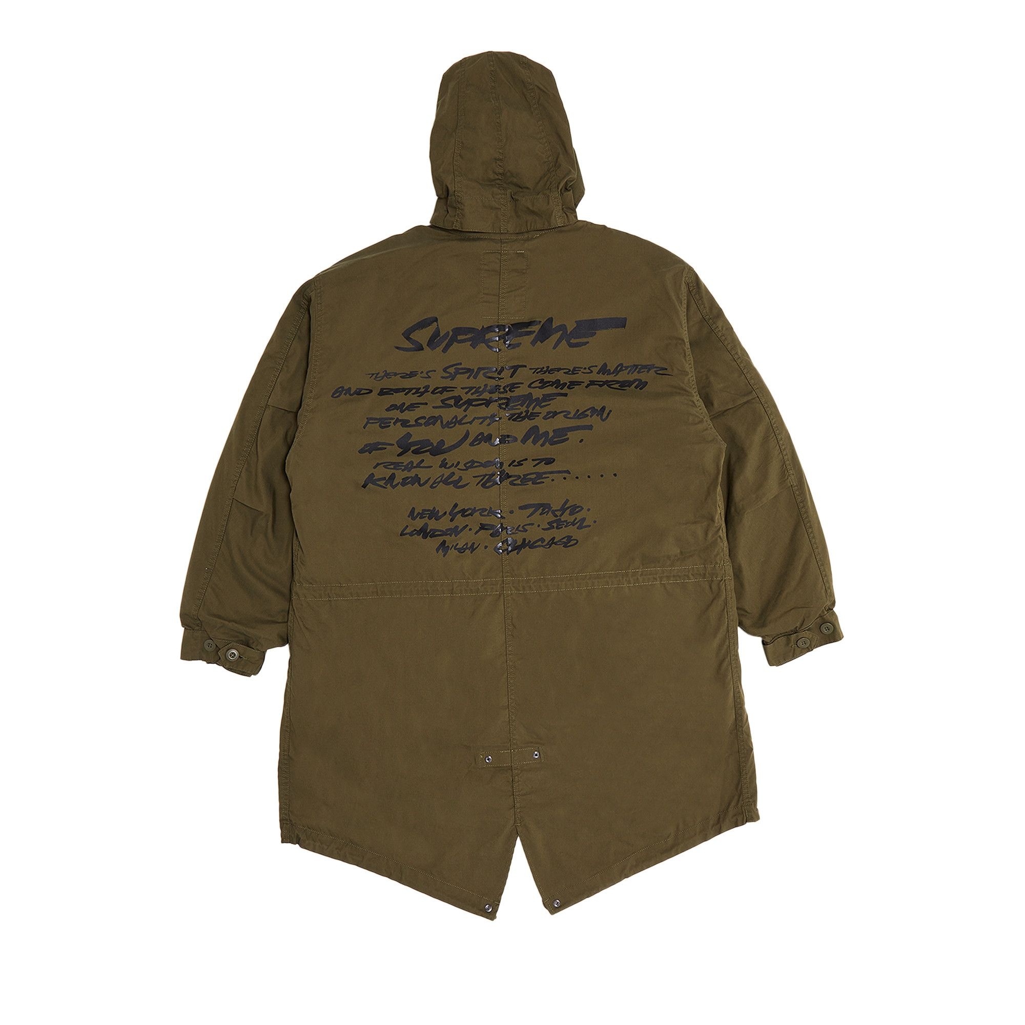 Supreme Futura Fishtail Parka 'Olive' - 2