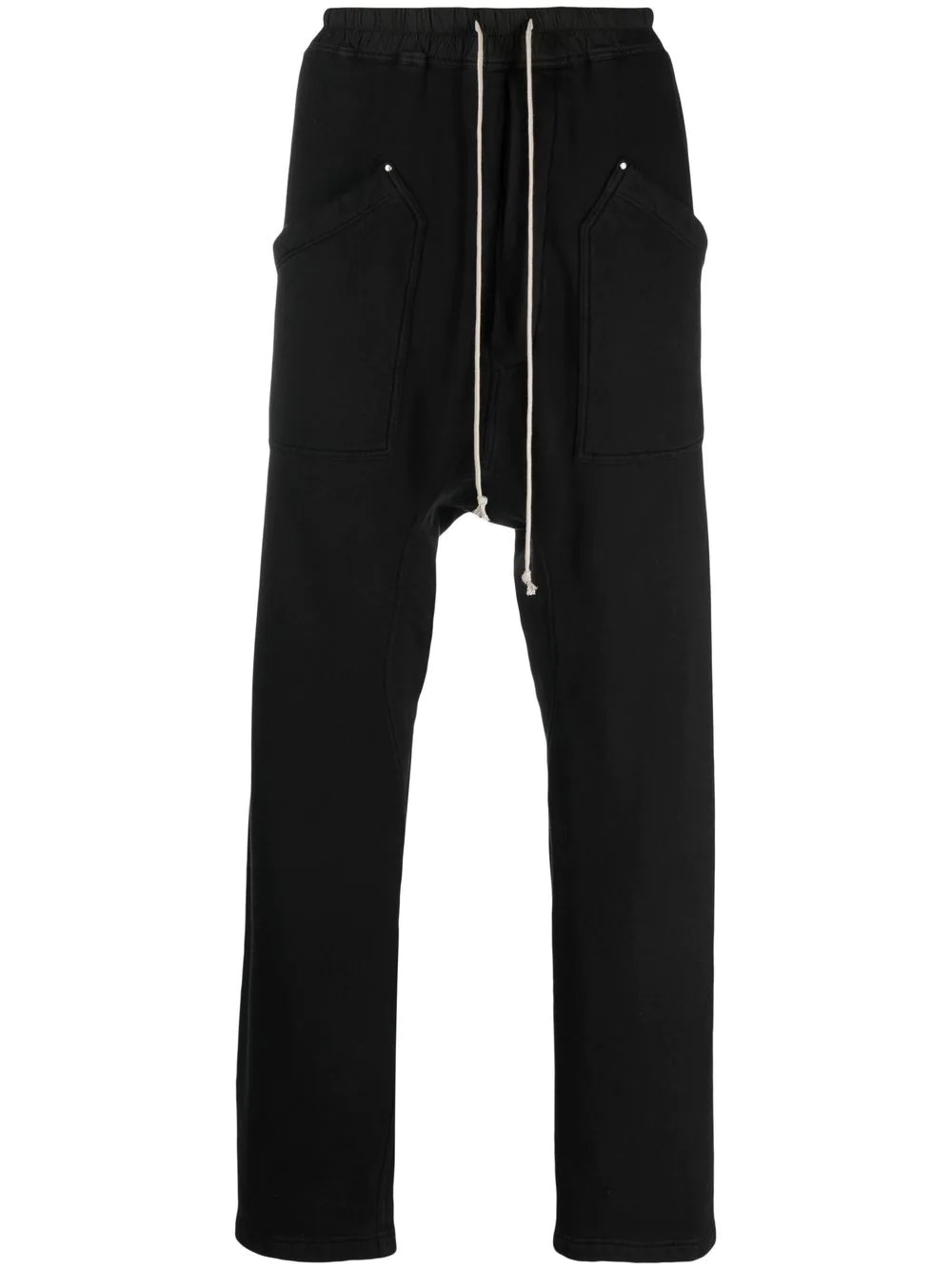 drawstring track pants - 1