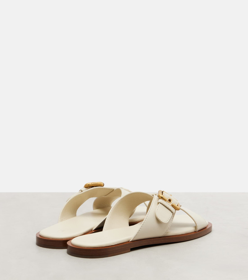 Chloé Nil leather sandals outlook