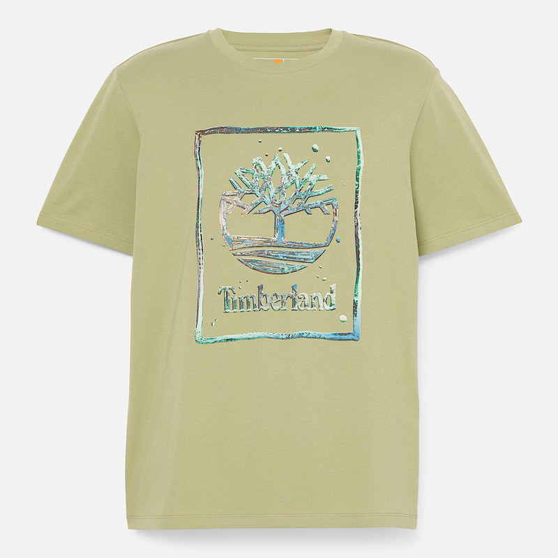 Men's Water Graphic Logo Short-Sleeve T-Shirt 1