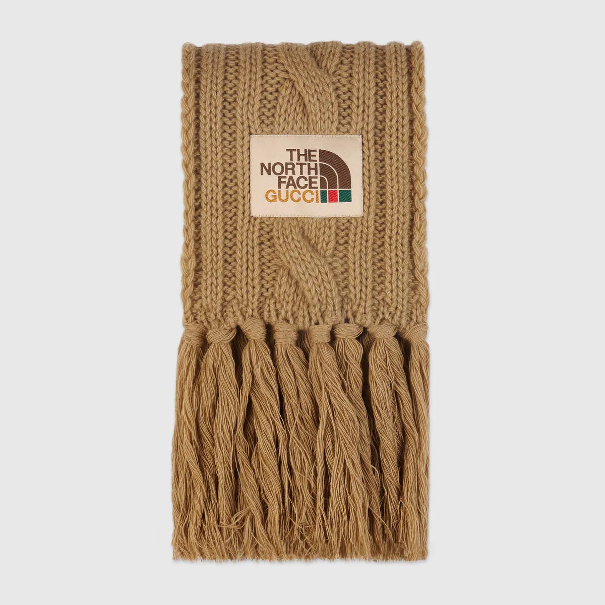 The North Face x Gucci wool scarf - 1