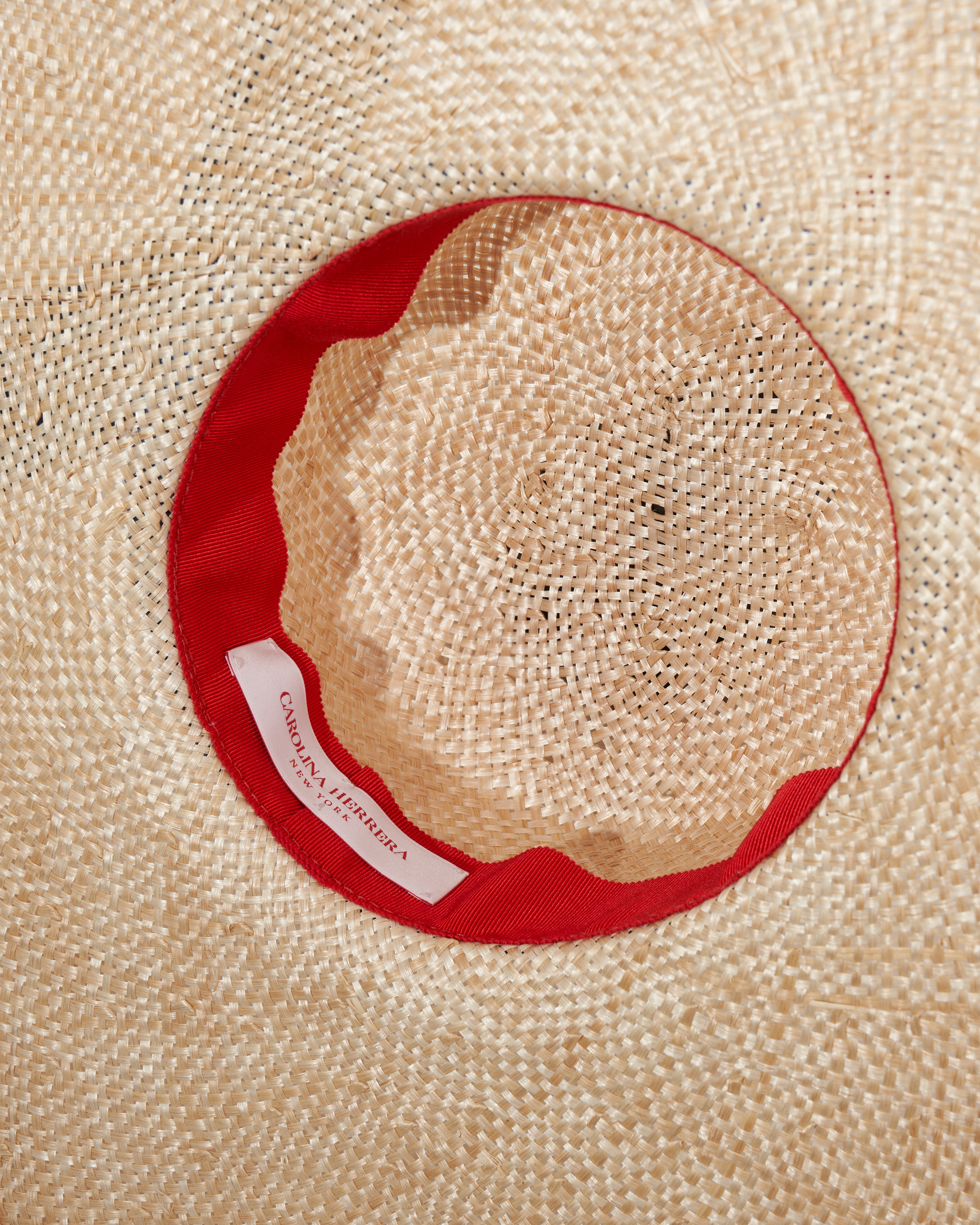 Raffia Ribbon-Tie Hat - 4