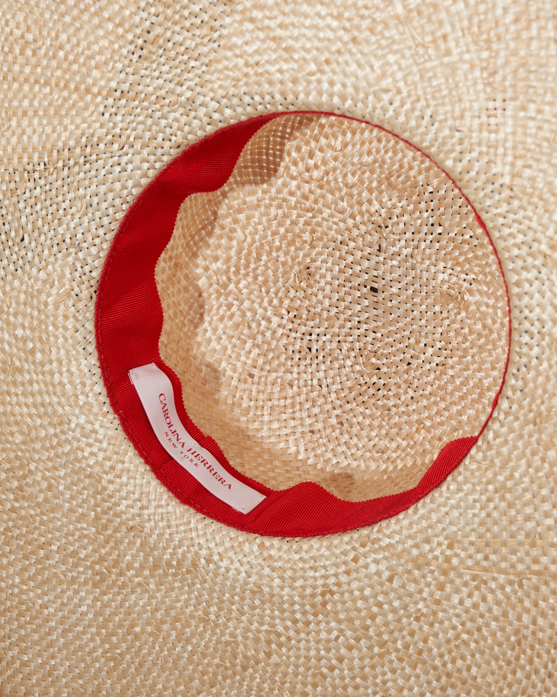 Raffia Ribbon-Tie Hat 4