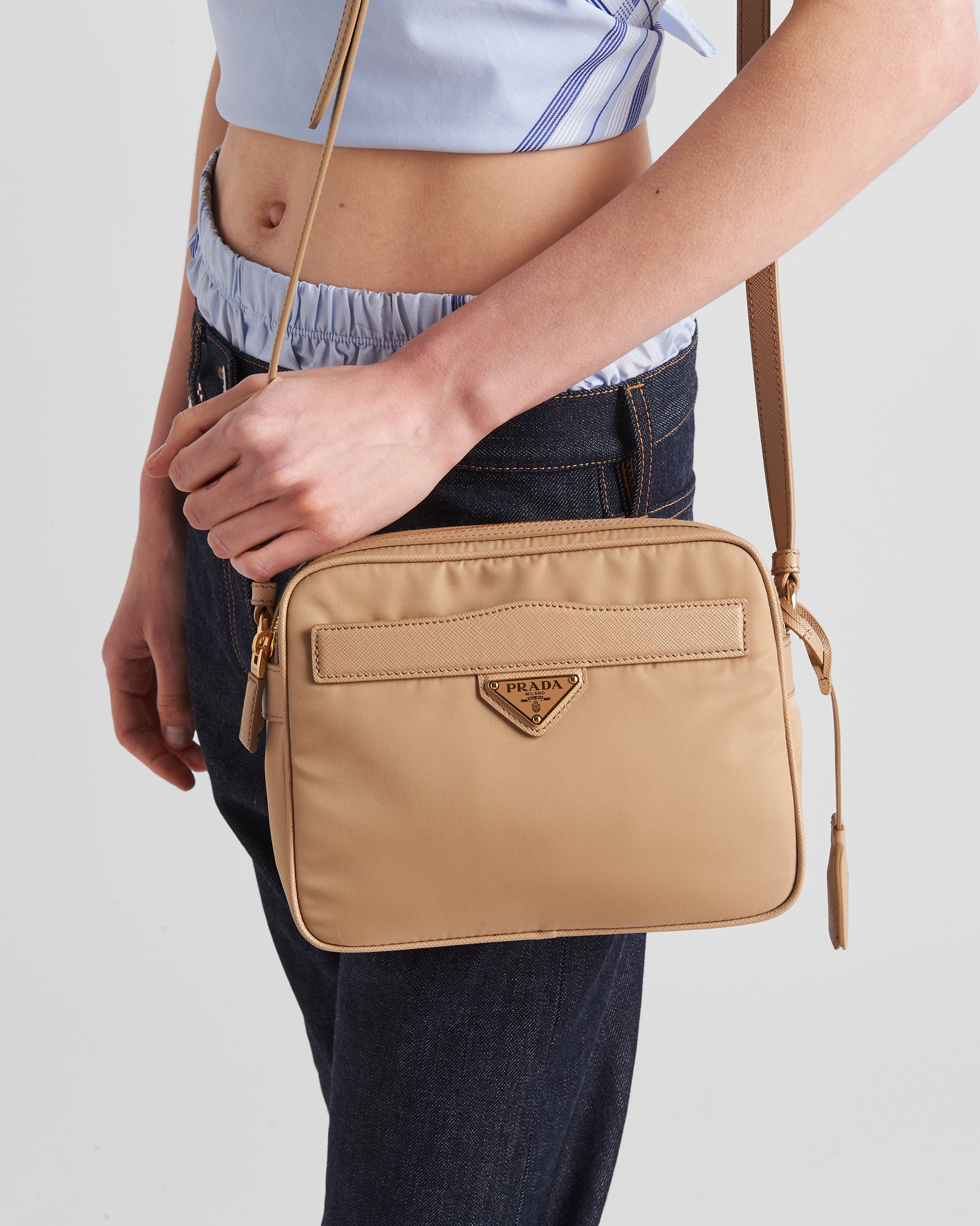 Prada Re-Edition 1978 Re-Nylon and Saffiano leather mini shoulder bag - 2