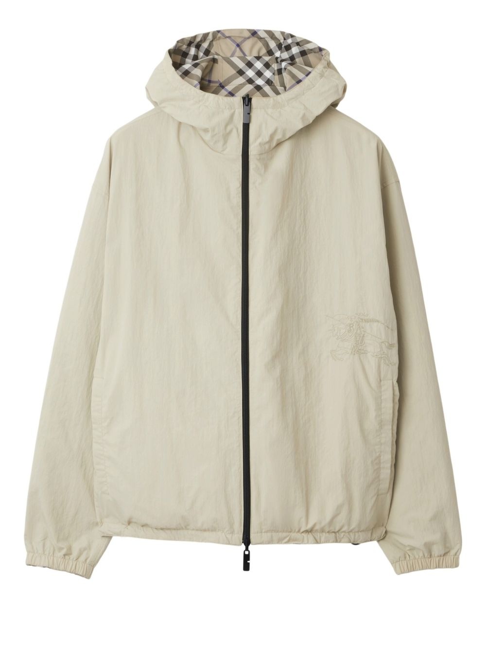 checked reversible jacket - 7