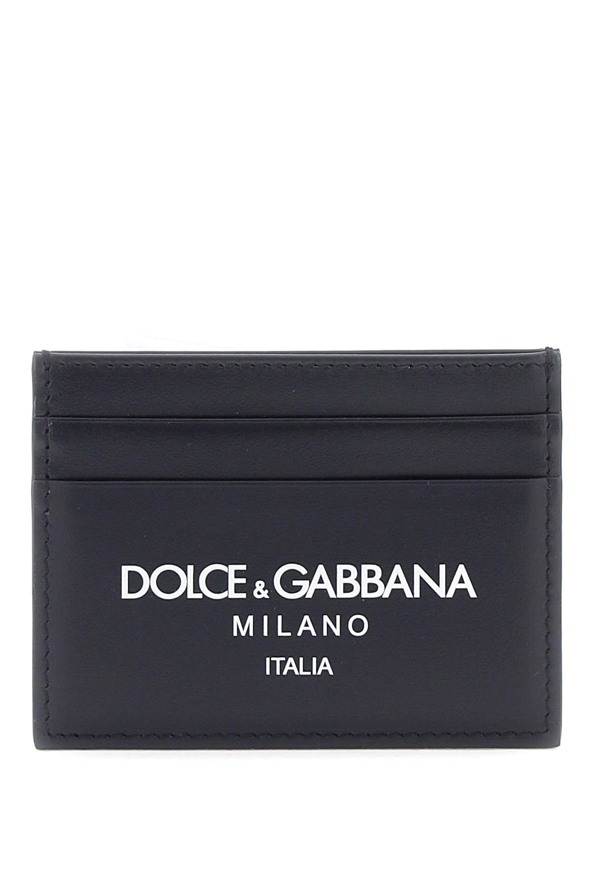 Dolce & Gabbana Logo Leather Cardholder Men - 1