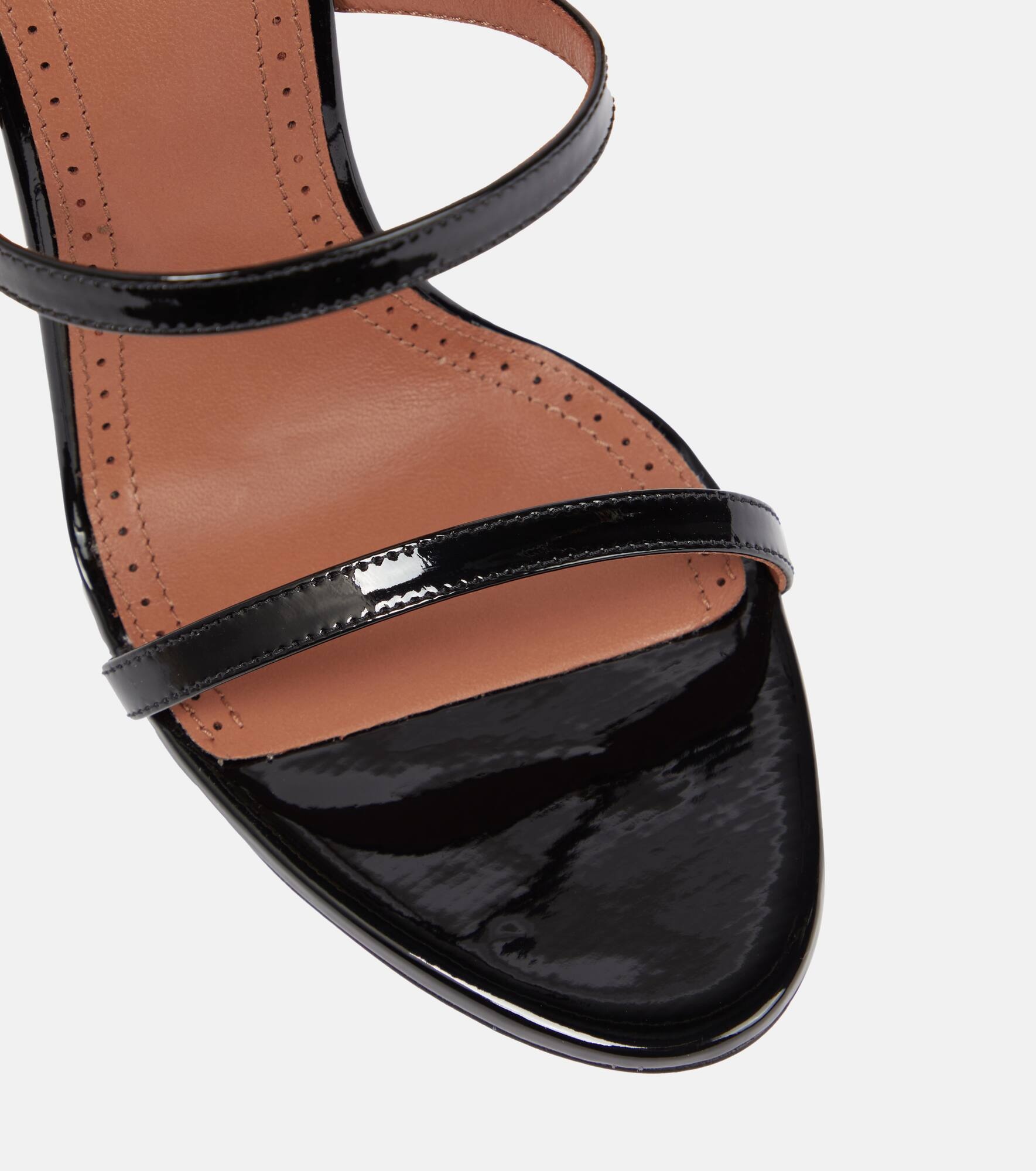 Cabaret patent leather sandals - 6