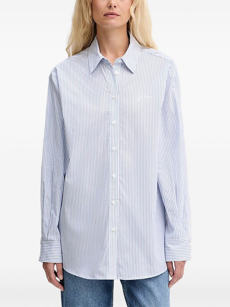 striped buttoned shirt 1