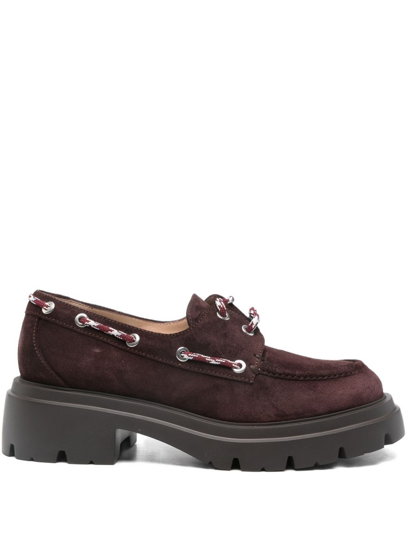 50mm lace-up platform loafers 1