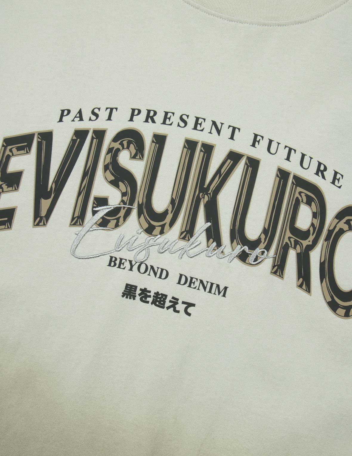 Tie-dye Logo Print and Embroidery Oversized T-shirt - 3
