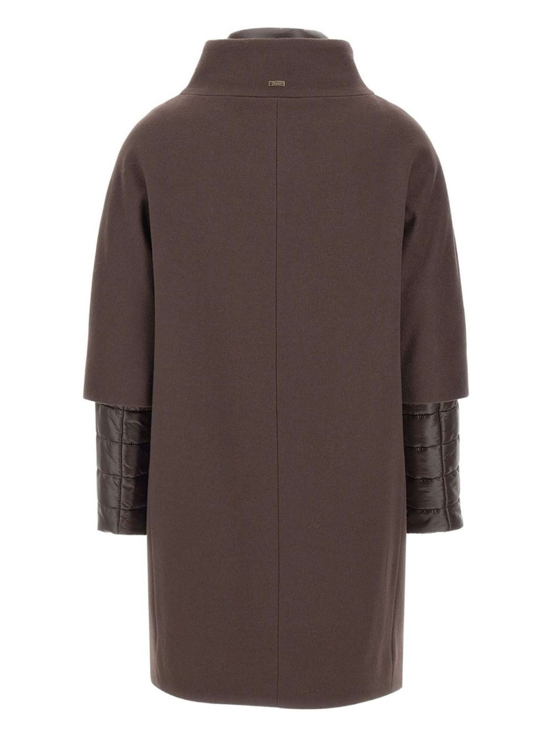 Herno long-sleeve coat outlook