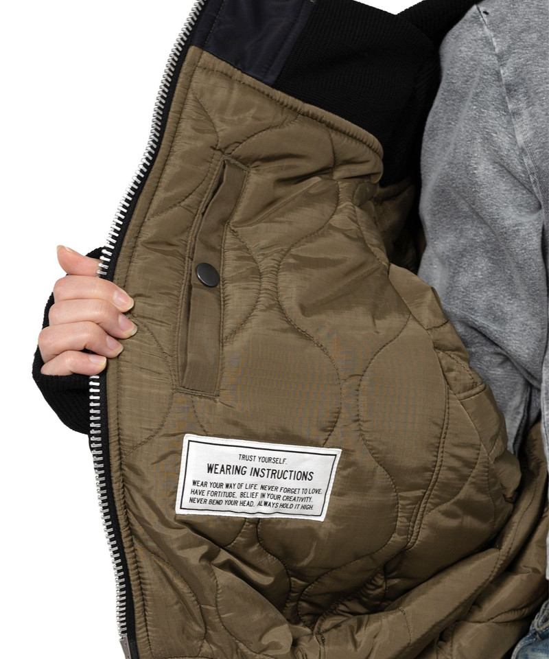 Reversed Front Flight Jacket 9