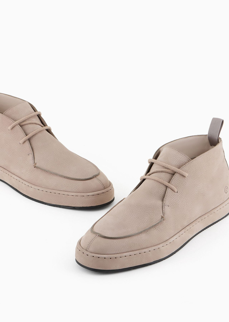 Nubuck ankle boots 5