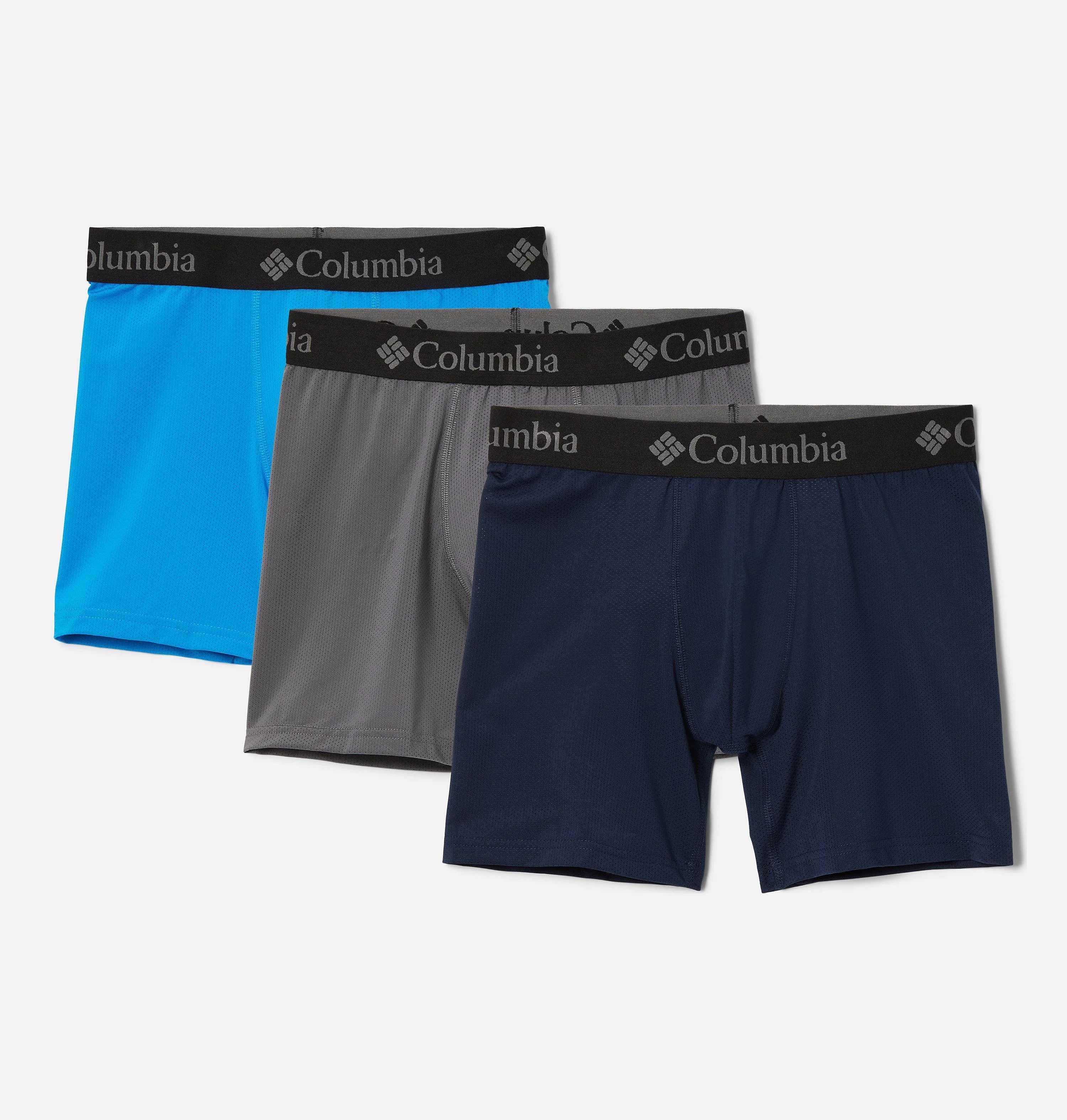 Men's Allover Mesh Boxer Briefs - 3 Pack - 1