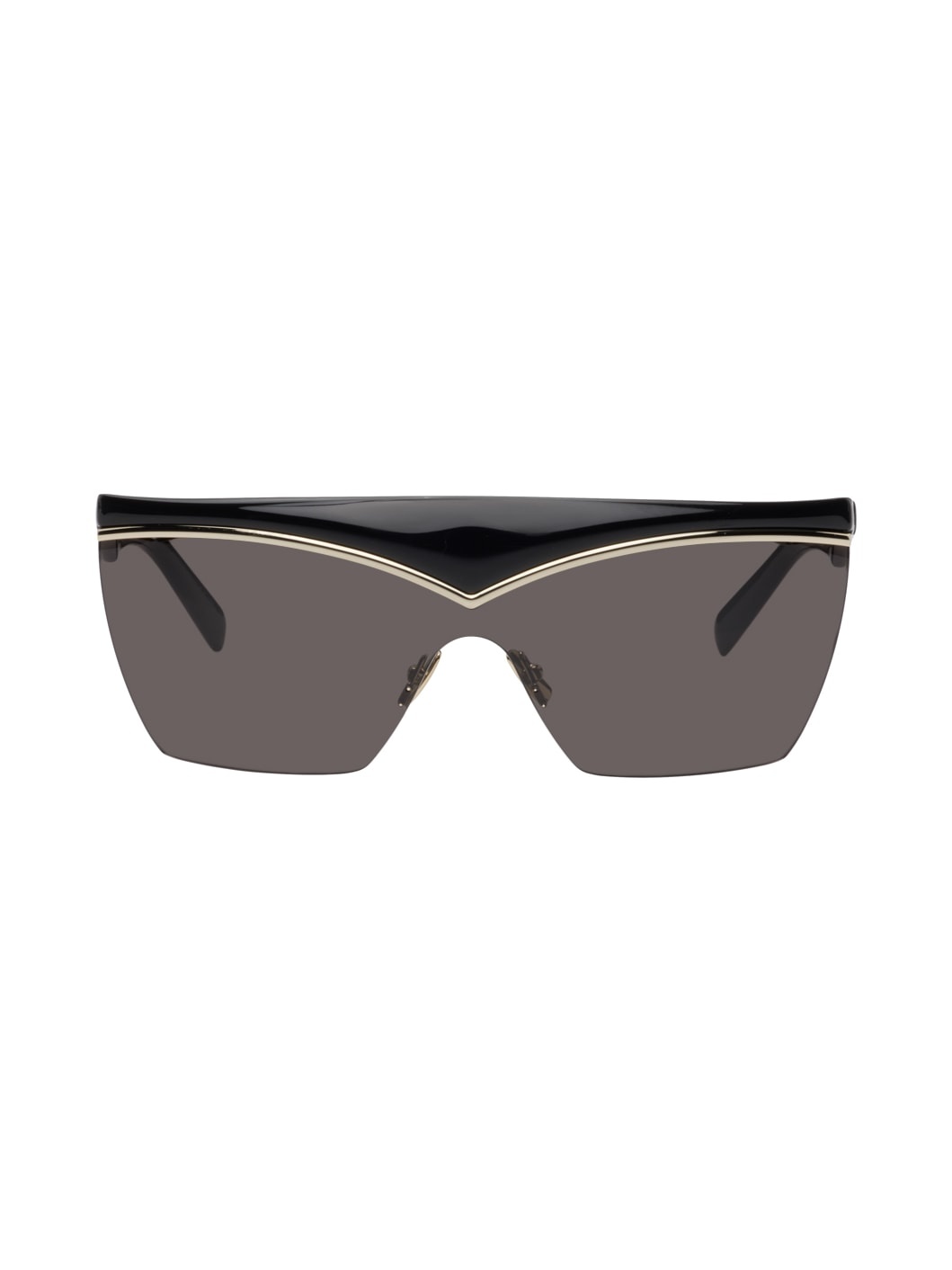 Black SL 614 Mask Sunglasses - 1