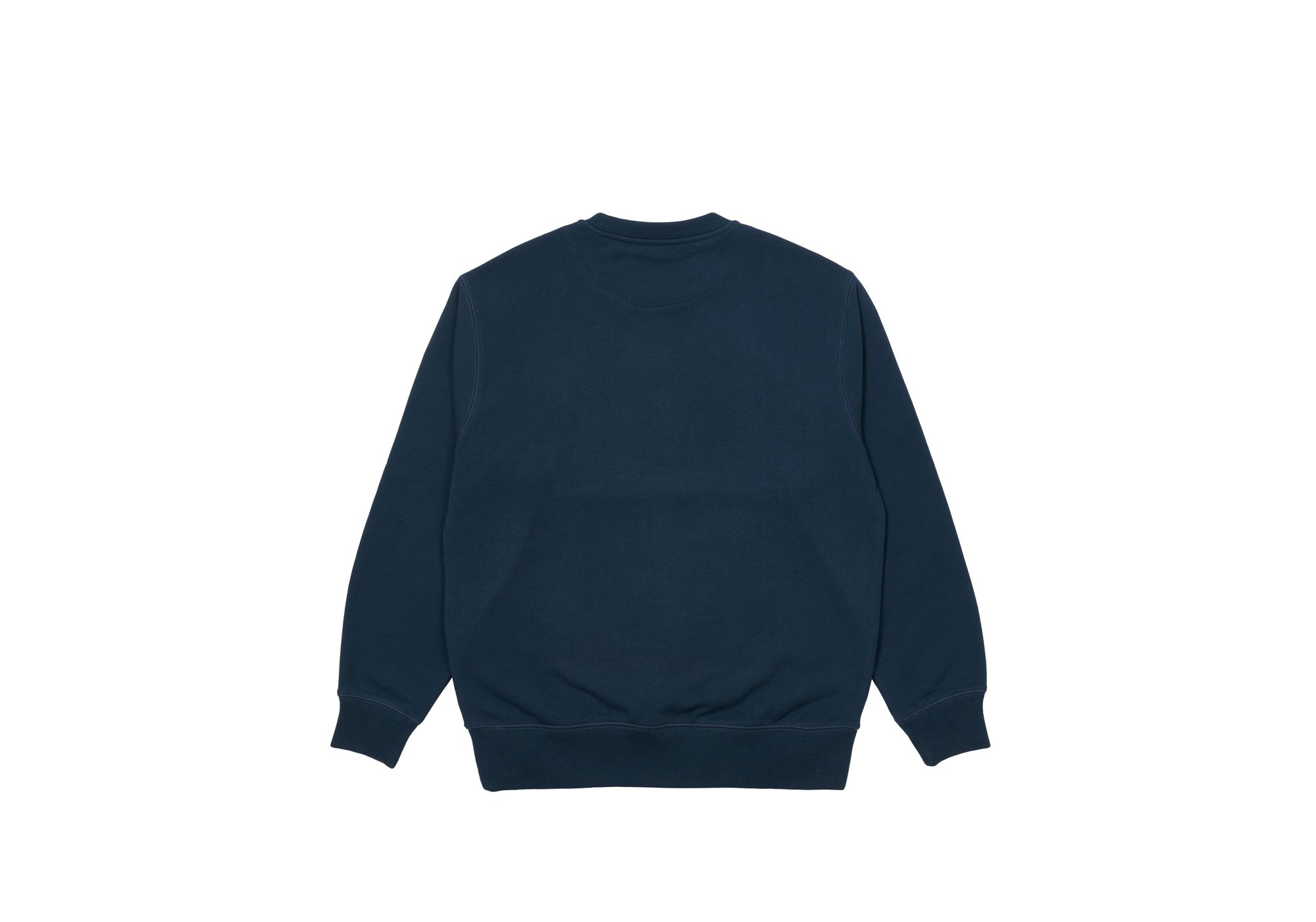 BASICS LOGO CREW NAVY - 2