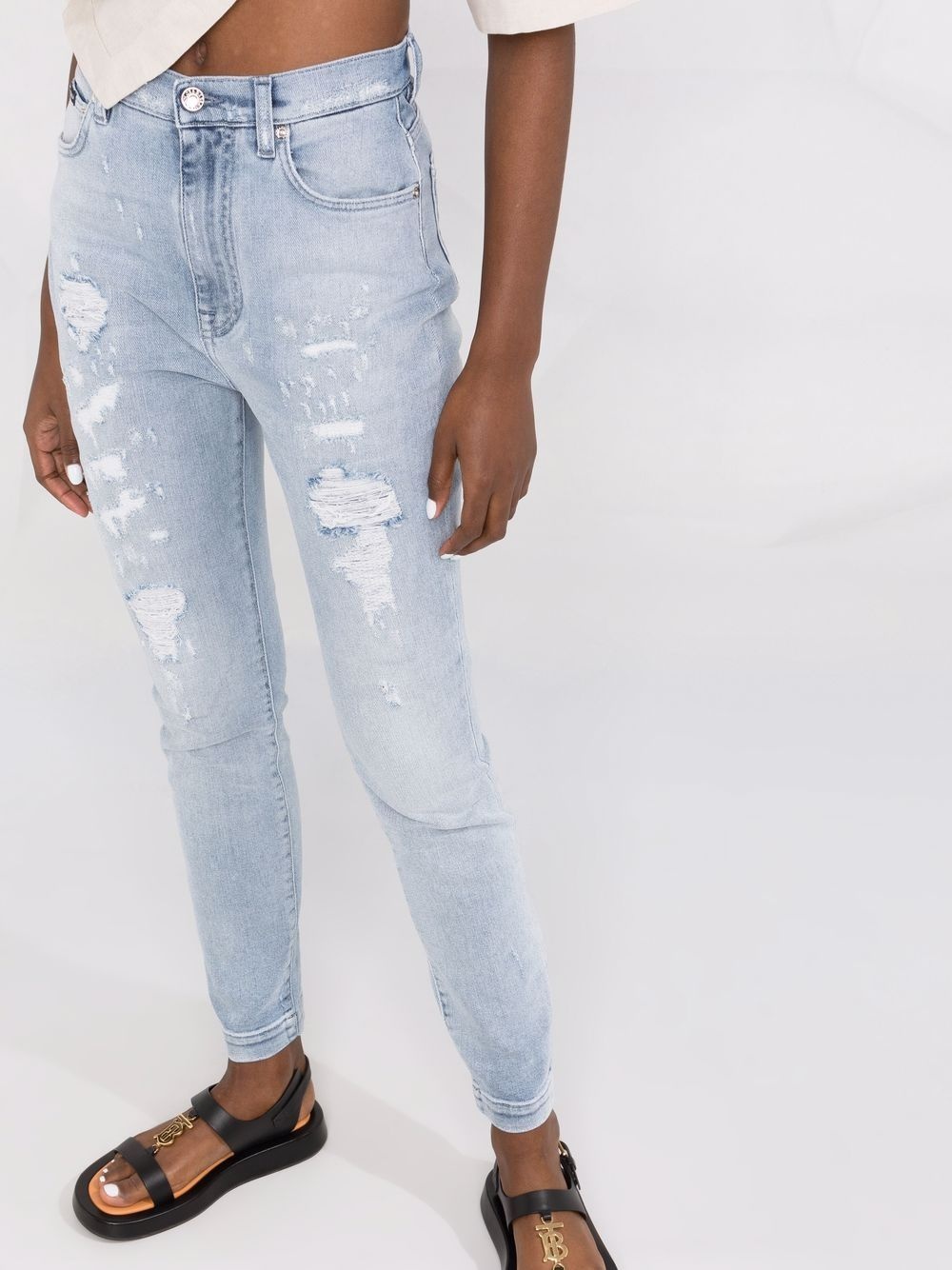 Grace distressed skinny jeans - 3