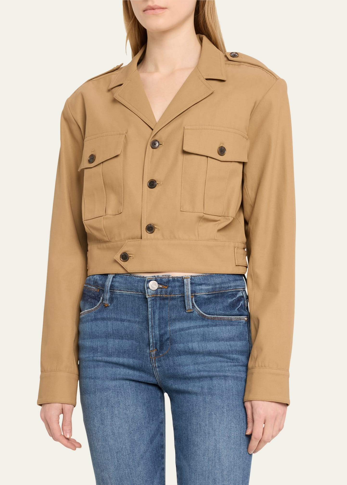 Cropped Utility Jacket - 4