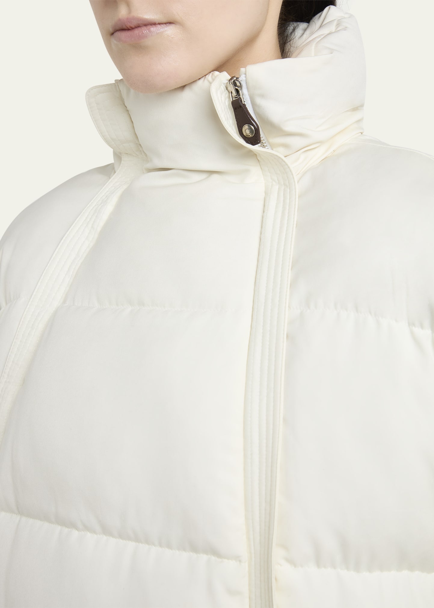 Sebastian Japon Silk Padded Puffer - 5