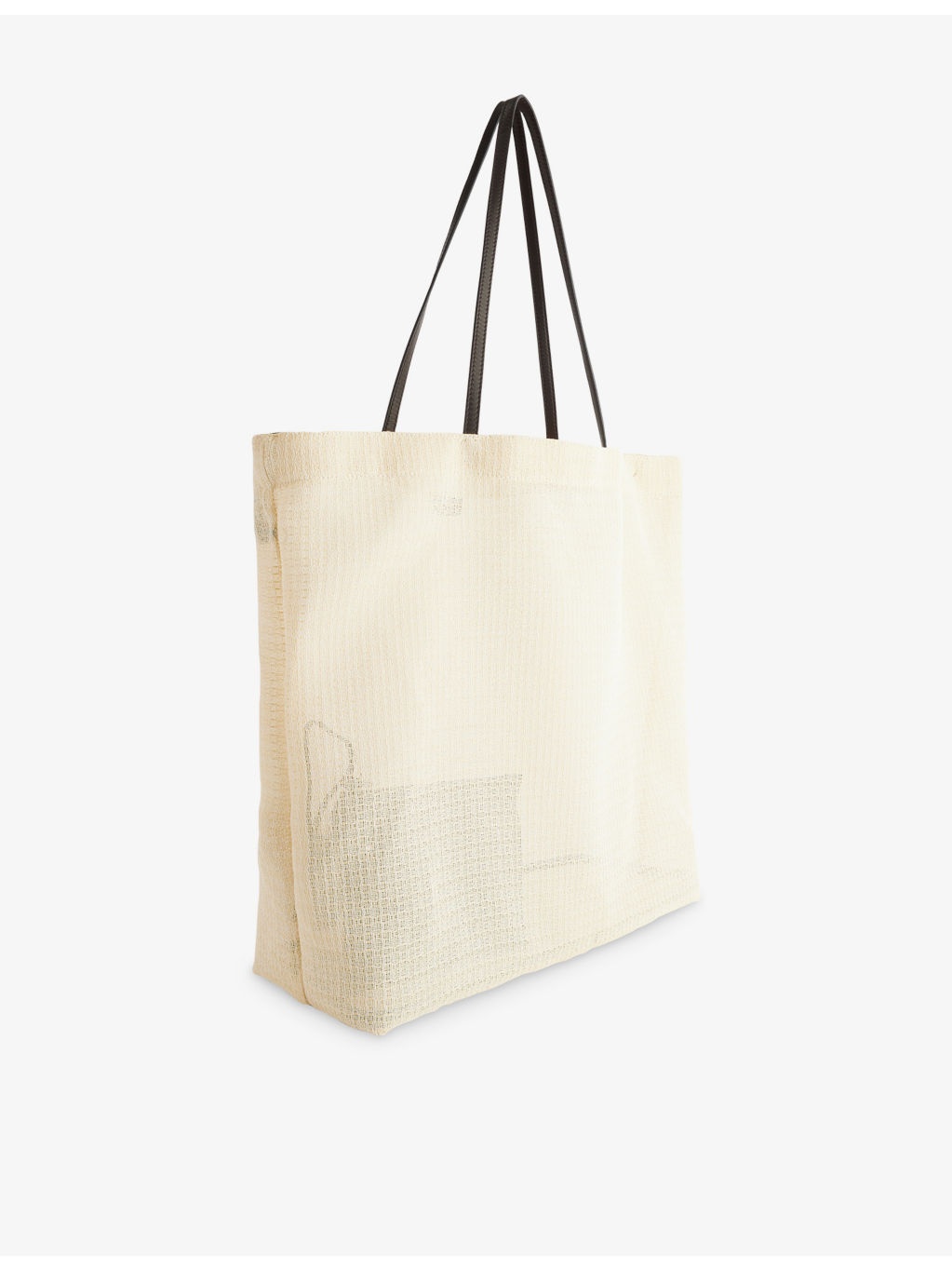 Barn Woven-Mesh Tote Bag - 3