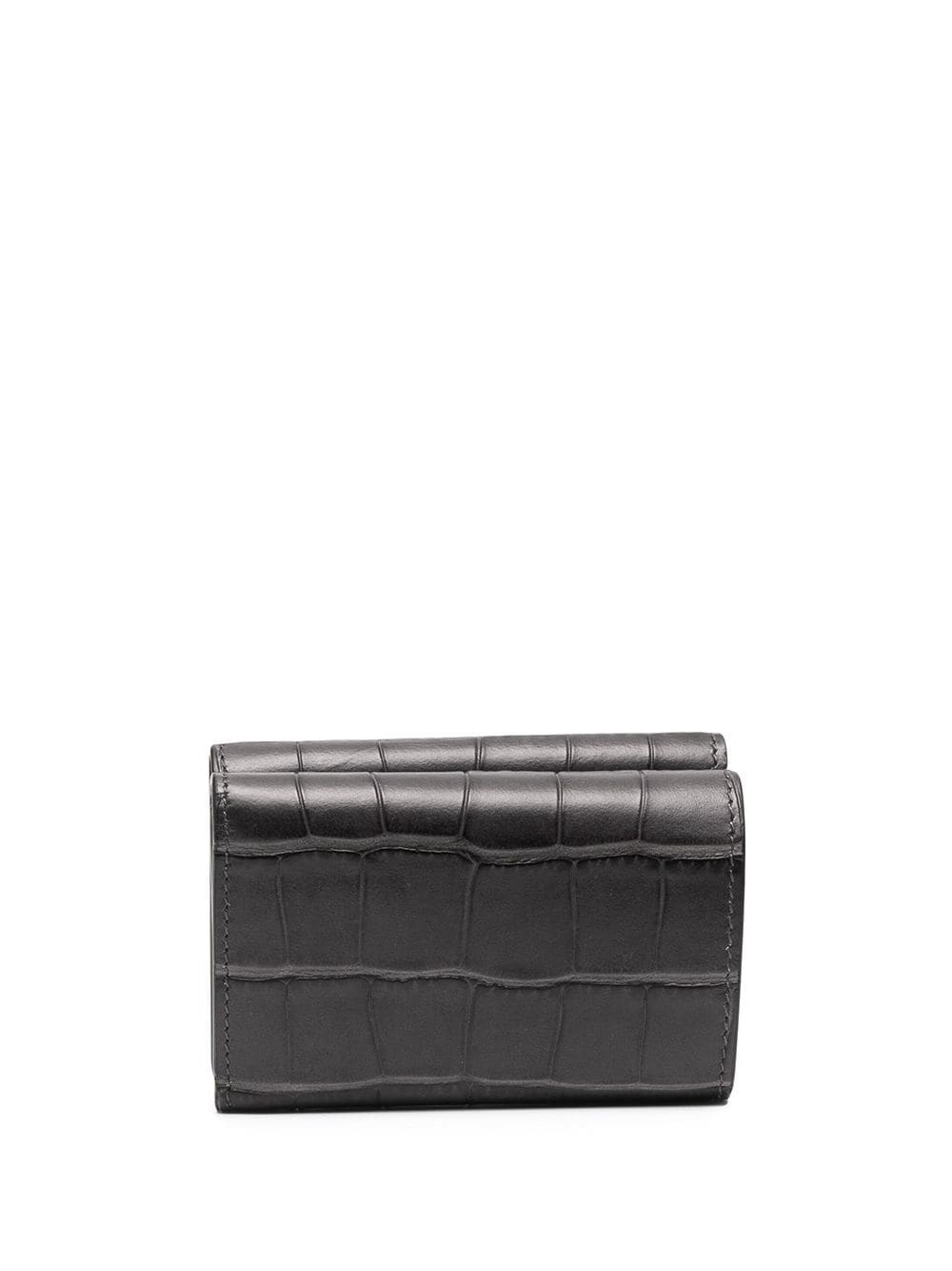 Cash crocodile-embossed leather wallet - 2