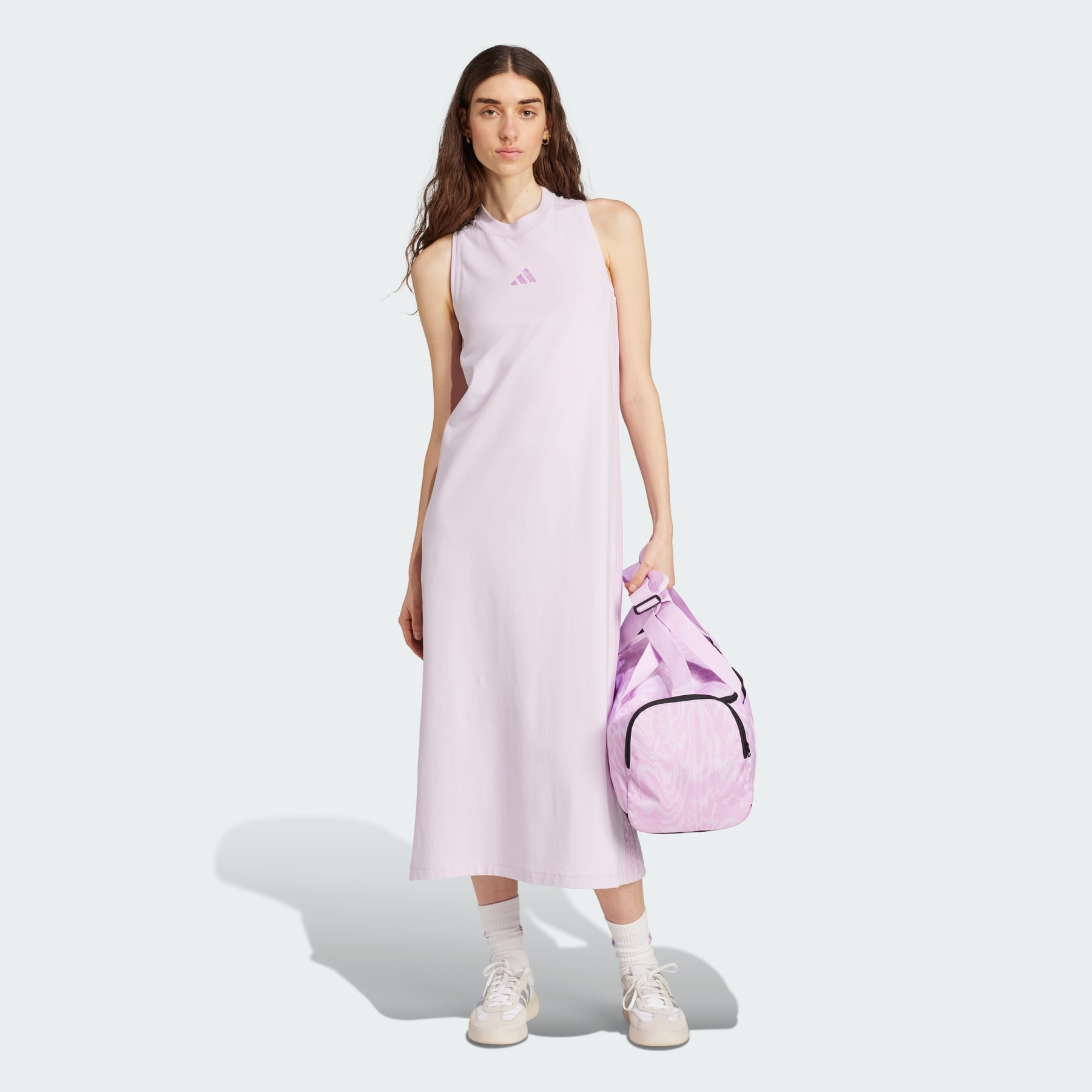 Essentials 3-Stripes Long Racerback Dress - 5