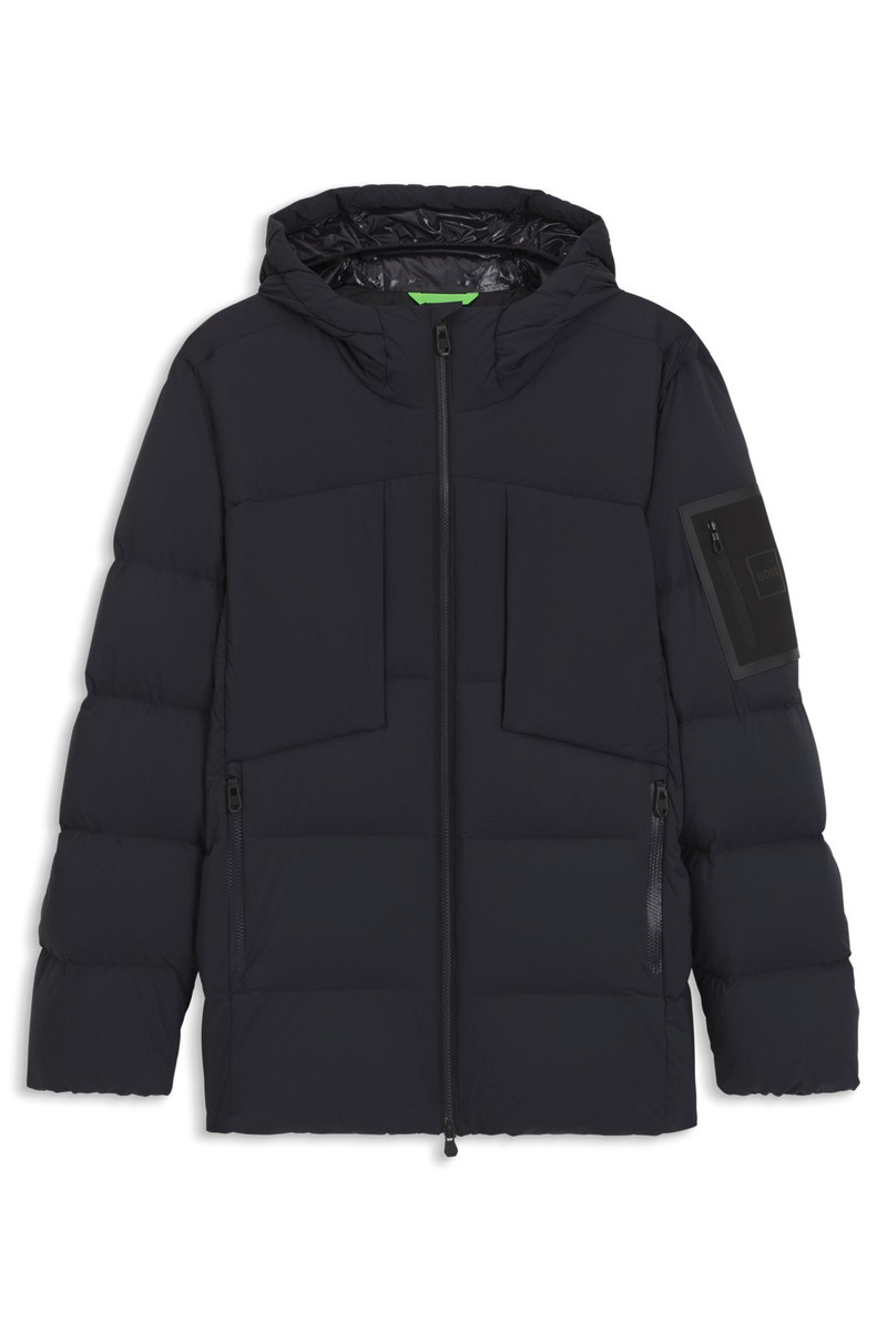 DOWN-FILLED PARKA JACKET WITH WATER-REPELLENT FINISH 1
