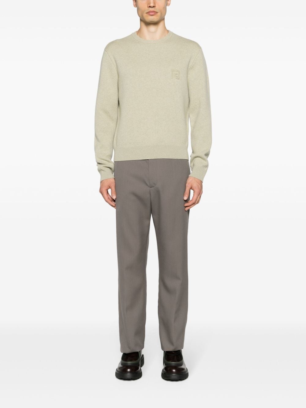 tailored wool trousers - 2