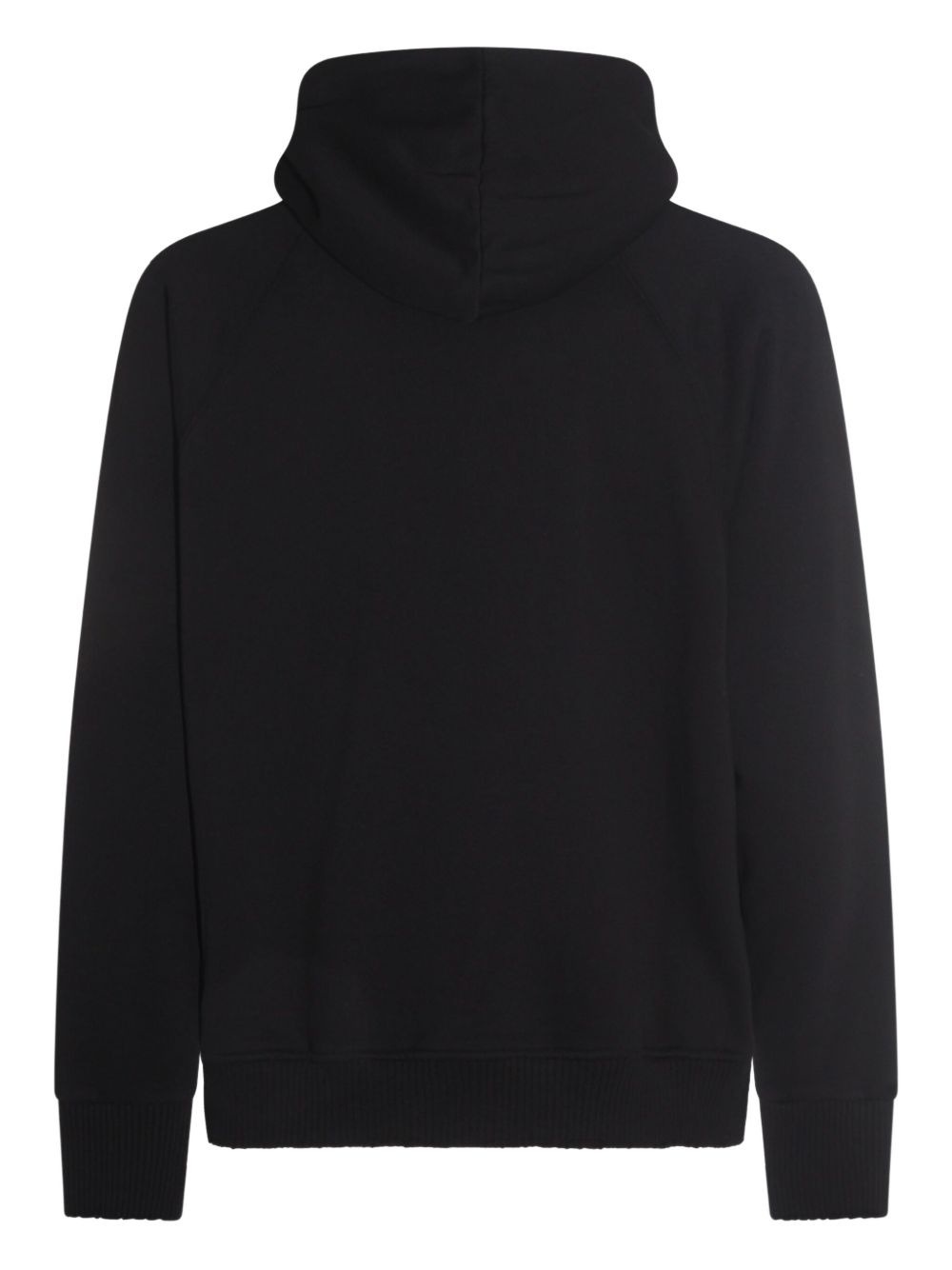 cowl-neck raglan-sleeve hoodie - 2